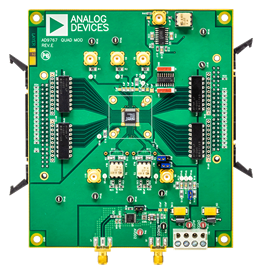 AD9767/65/63/09 Evaluation Board - Top View
