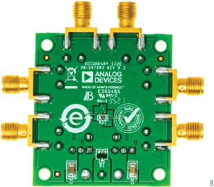 EVAL-ADA4097-2 Evaluation Board - Bottom View