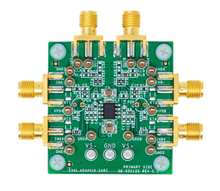 EVAL-ADA4510-2ARZ Evaluation Board - Top View