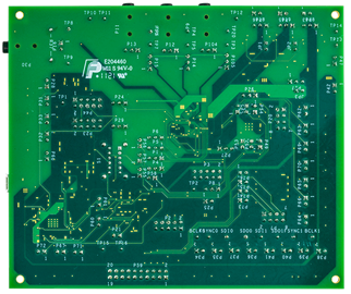 EVAL-ADAU1860EBZ Evaluation Board - Bottom View