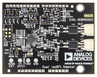 EVAL-ADBMS6822 Board Photo Top View