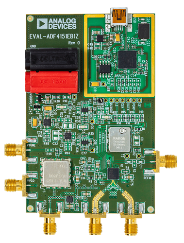 ADF4151 Evaluation Board - Top View