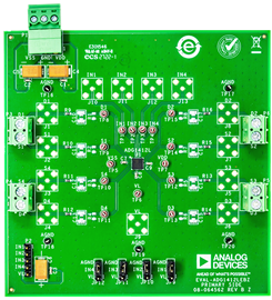 EVAL-ADG1412LEBZ Evaluation Board - Top View