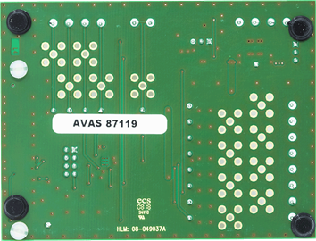 EVAL-ADGS1208SDZ Evaluation Board - Bottom View