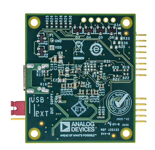 EVAL-ADIS-FX3 Evaluation Board - Bottom View