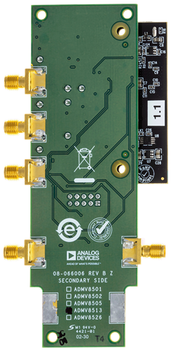 ADMV8513 Evaluation Board Kit - Bottom
