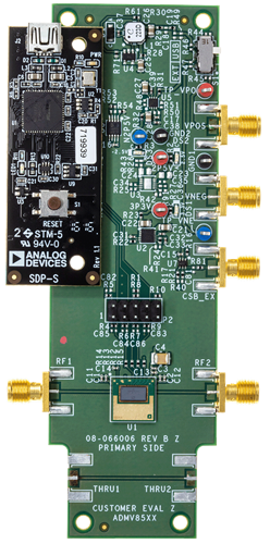 ADMV8513 Evaluation Board Kit - Top