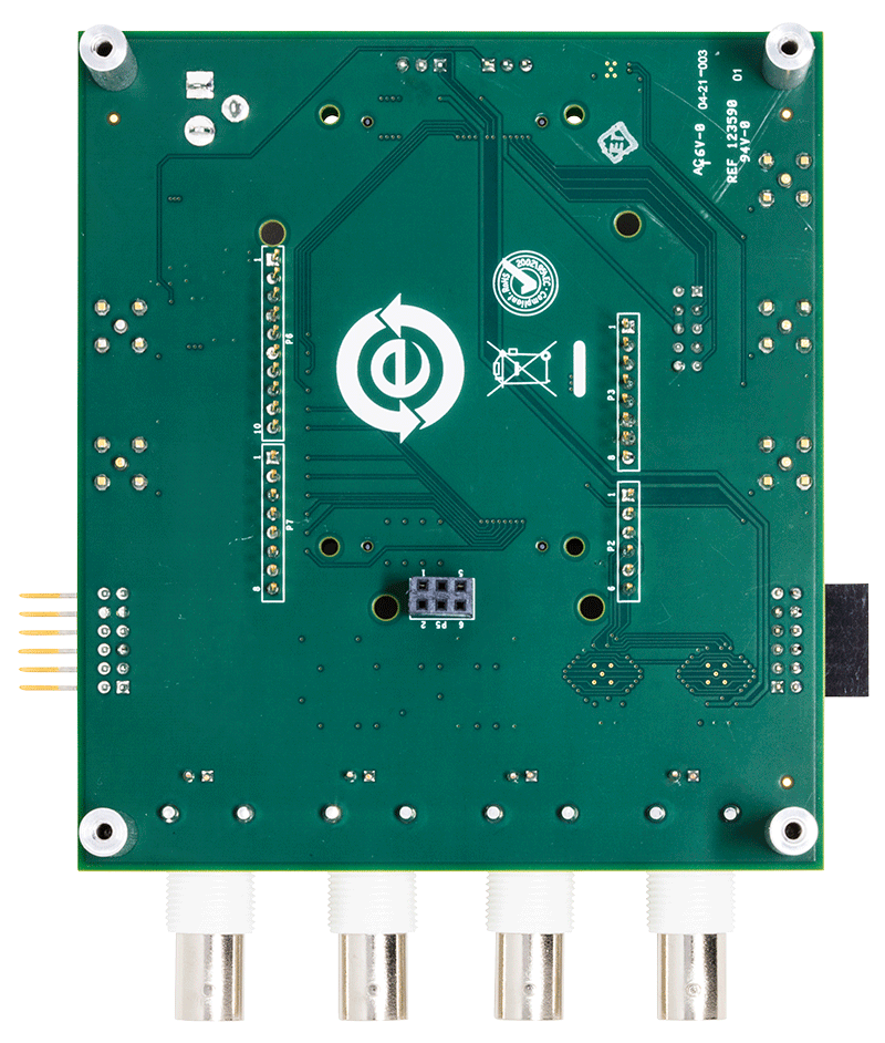 EVAL-ADMX2001EBZ Evaluation Board - Bottom View