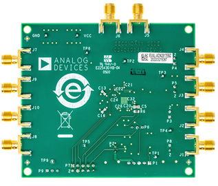 EVAL-ADN2817EBZ Evaluation Board - Bottom View