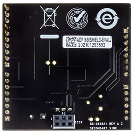 ADP1660SHIELD-EVALZ Evaluation Board - Bottom View