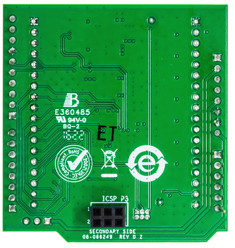 EVAL-ADPD4100-ARDZ Evaluation Board - Bottom View