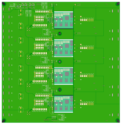 EVAL-ADPM12160 Board Photo Bottom View