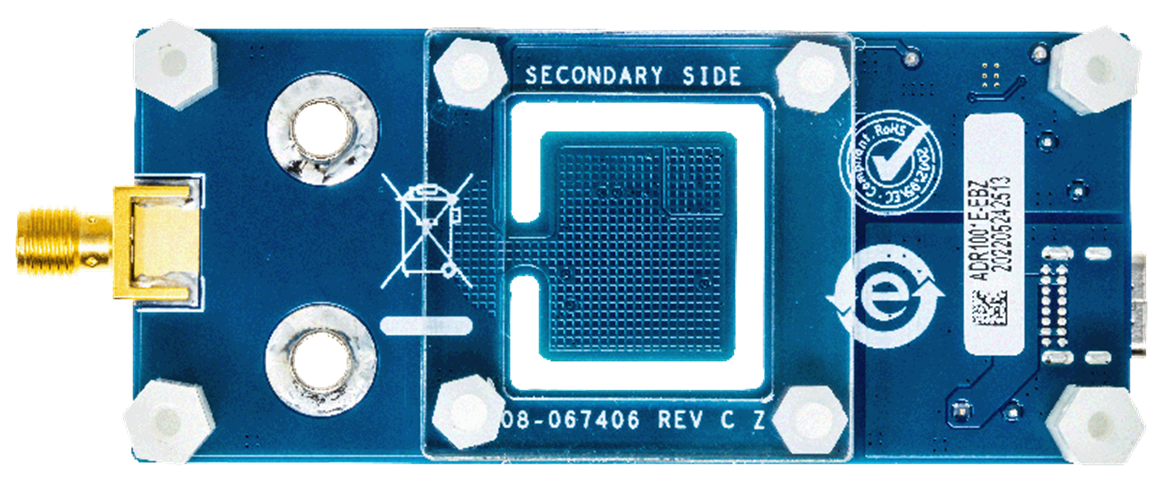 EVAL-ADR1001 Evaluation Board - Bottom View