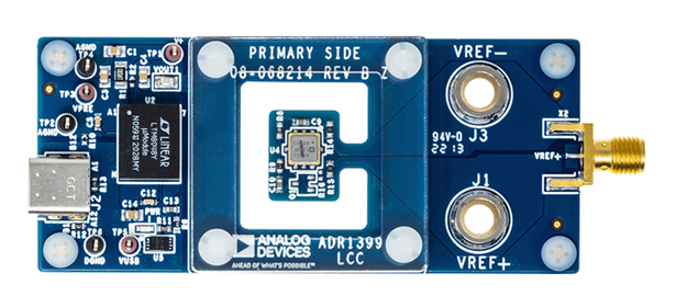 ADR1399E-EBZ Evaluation Board - Top View
