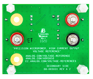 EVAL-ADR3650 Evaluation Board - Bottom View