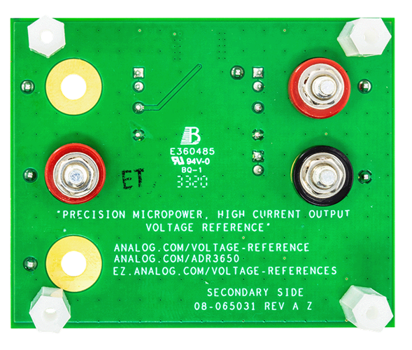 EVAL-ADR3650 Evaluation Board - Bottom View