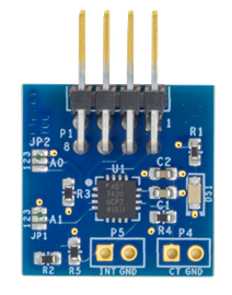 EVAL-ADT7420-PMDZ Evaluation Board - Top View