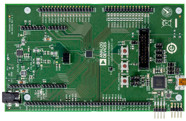 ADUCM410  Evaluation Board - Top View