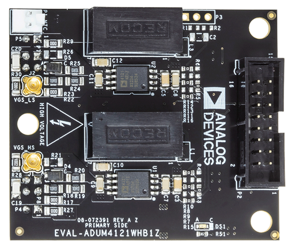 EVAL-ADUM4121WHB1Z Evaluation Board - Top View