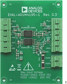 EVAL-ADUM4195-1 Evaluation Board - Top View