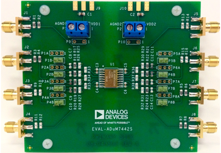 ADuM7442S Evaluation Board