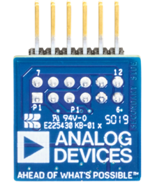 ADXL355 PMOD Evaluation Board - Bottom View