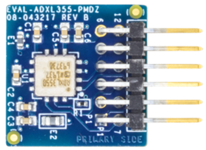 ADXL355 PMOD Evaluation Board - Top View