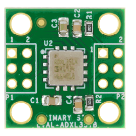 EVAL-ADXL357B Board Photo Top View