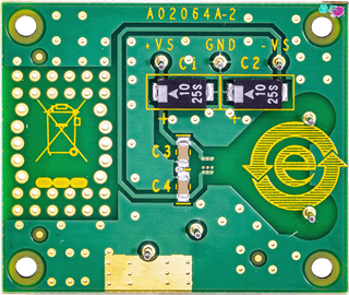 InAmp Evaluation Board - Top View