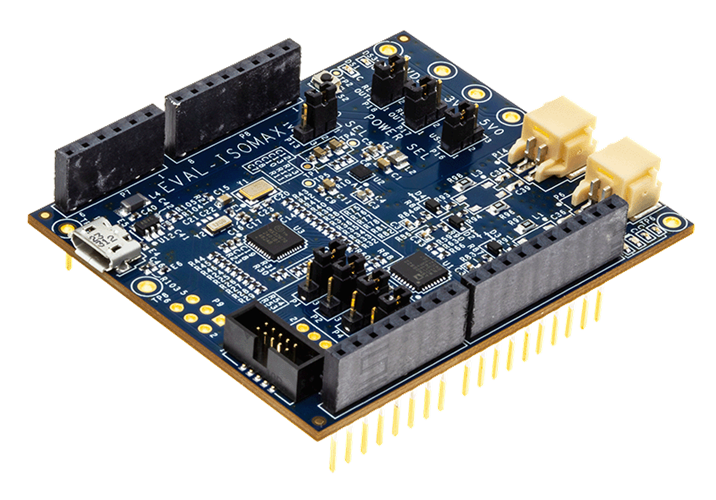 EVAL-ISOMAX Board Photo Angle View