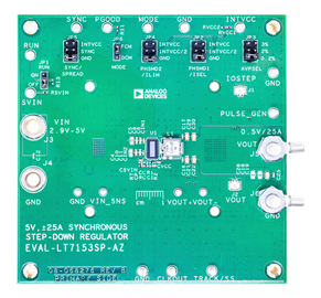 EVAL-LT7153SP Board Photo Top View