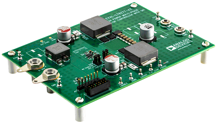 EVAL-LT8277-AZ Board Photo Angle View