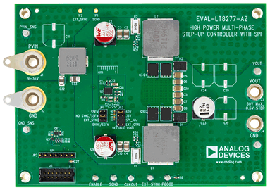 EVAL-LT8277-AZ Board Top View