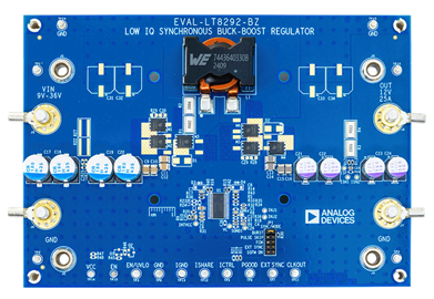 EVAL-LT8292-BZ Board Photo Top View