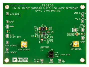 EVAL-LT83203-AZ Board Photo Top View