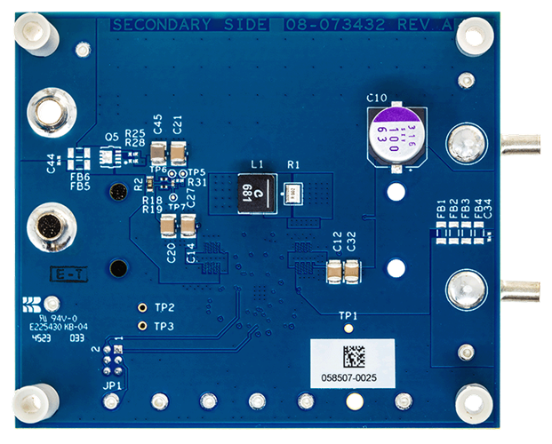 EVAL-LT8390A-AZ Board Photo Bottom View