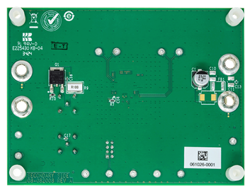 EVAL-LT8640SA-AZ Board Photo Bottom View