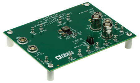 EVAL-LT8643SA-AZ Board Photo Angle View