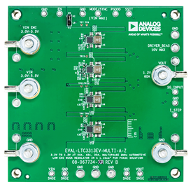 EVAL-LTC3313EV-MULTI-A-Z Evaluation Board - Top View
