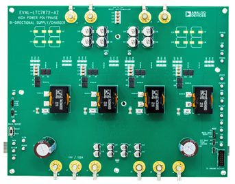 EVAL-LTC7872-AZ Board Photo Top View