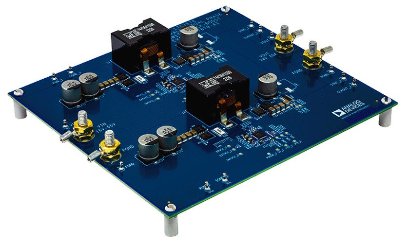 EVAL-LTC7878-AZ Board Photo Angle View