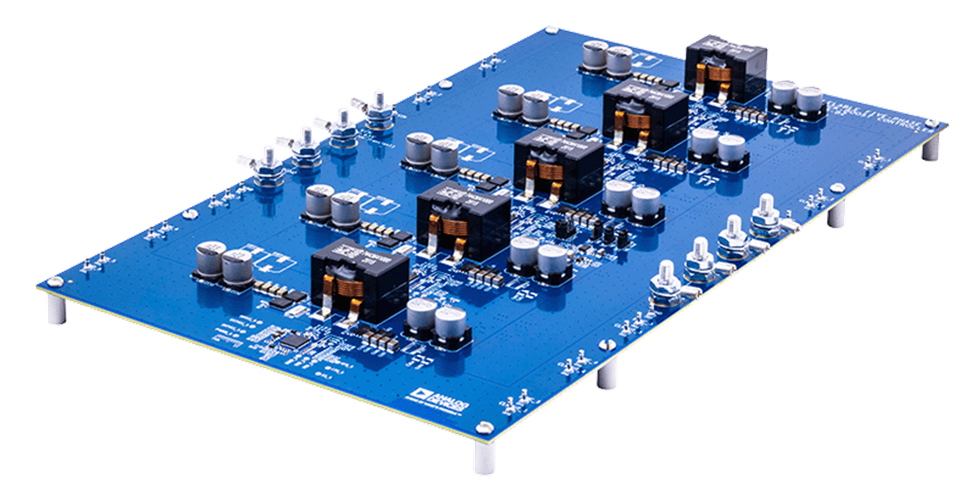 EVAL-LTC7878-BZ Board Photo Angle View