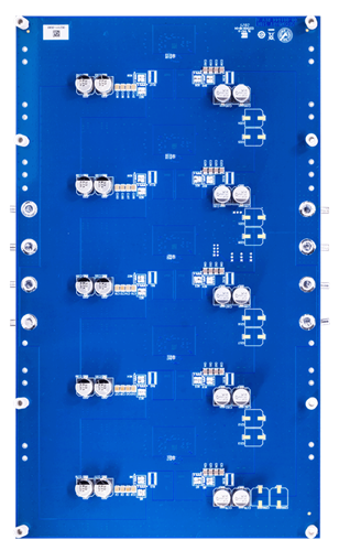EVAL-LTC7878-BZ Board Photo Bottom View