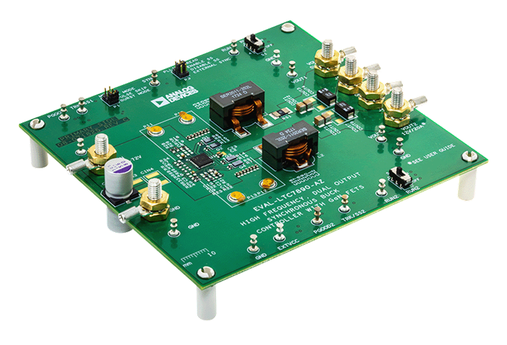 EVAL-LTC7890-AZ Board Photo Angle View