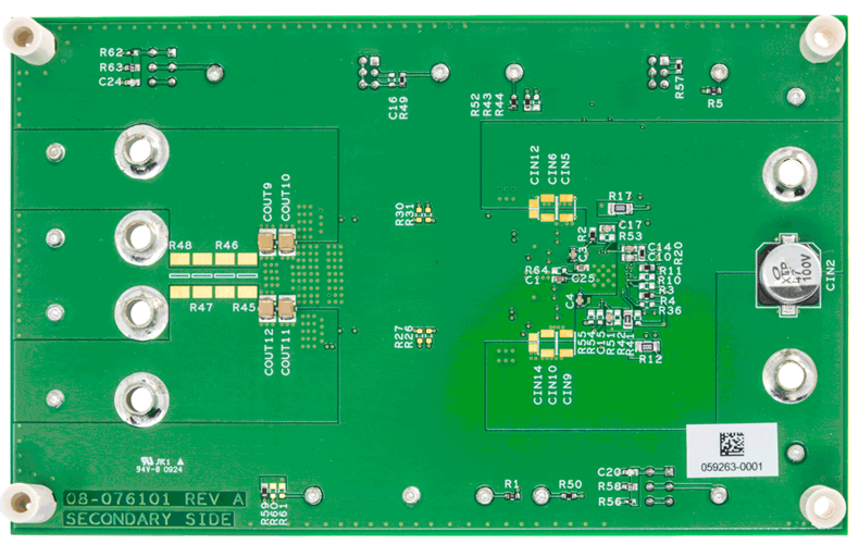 EVAL-LTC7890-BZ Board Photo Bottom View