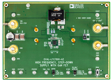 EVAL-LTC7891-AZ Board Photo Top View