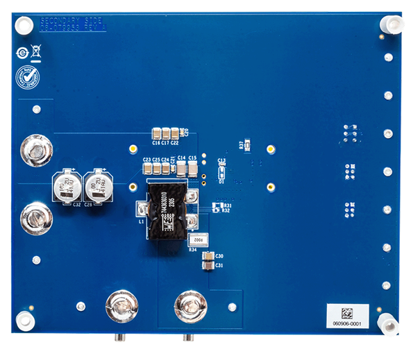 EVAL-LTC7893-AZ Board Photo Bottom View