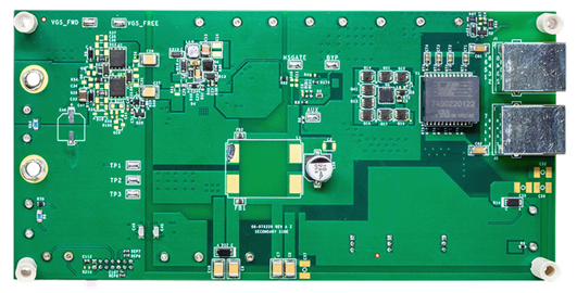 EVAL-LTC9105-AZ Board Photo Bottom View