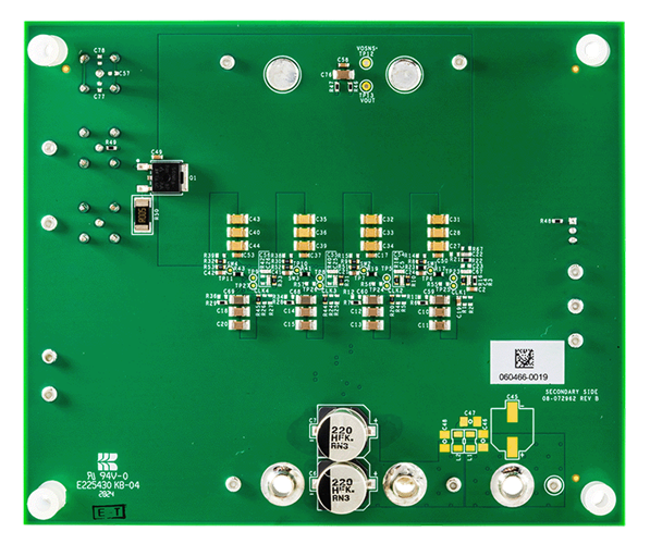 EVAL-LTM4638-AZ Board Photo Bottom View