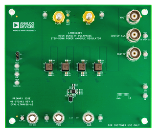 EVAL-LTM4638-AZ Board Photo Top View